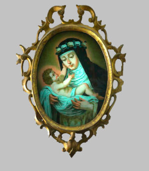 Painting on Glass: Religious Theme