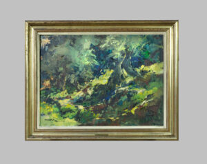 Oil on Canvas by Bernardino Celia Colom (Sóller (Mallorca), 1921-1985)