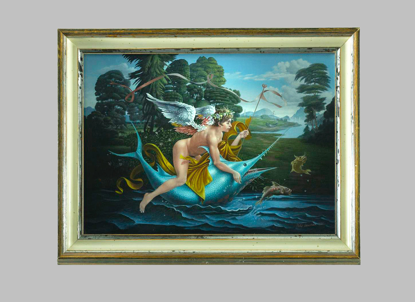 Óleo sobre Lienzo de Peter Lawman, 1981