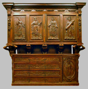 Excepcional Mueble Toscano del Renacimiento Italiano. S. XVI