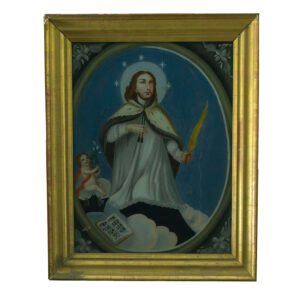 Pintura sobre Cristal - Siglo XVIII