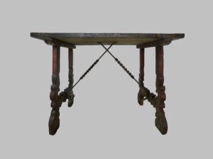 Bufete de Nogal Pata de Lira – Siglo XVIII