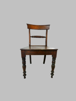 Silla Regency de Caoba – 1820