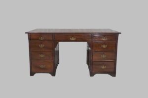 Mesa de Despacho Inglesa de Caoba – Siglo XIX