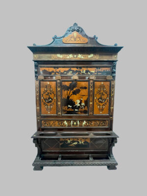 Perchero Austriaco Nogal y Palisandro – Siglo XIX