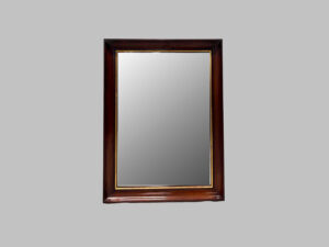 Pareja de Espejos Imperio Abombados de Caoba – c. 1800