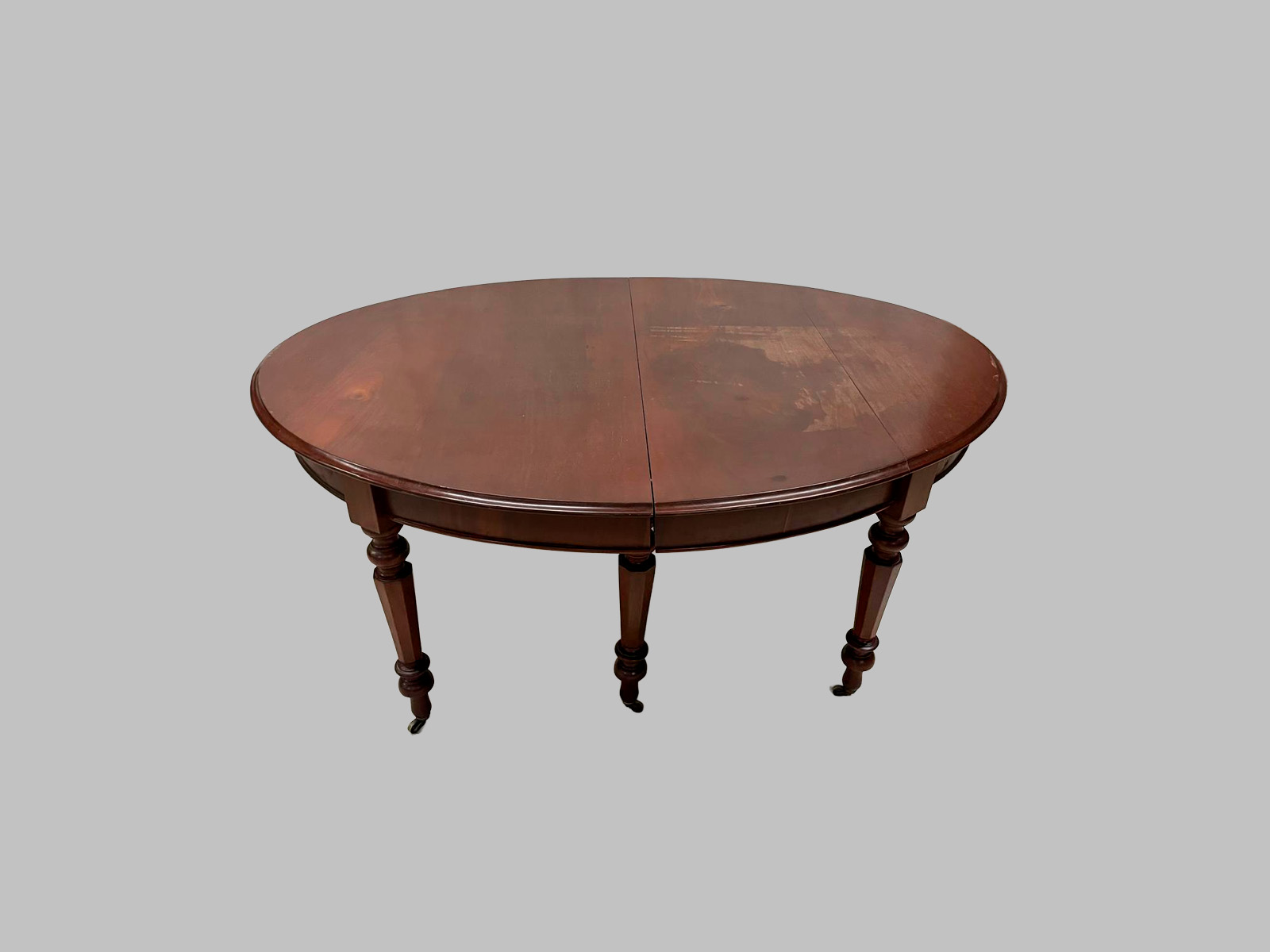 Mesa de Comedor Victoriana de Caoba – Siglo XIX