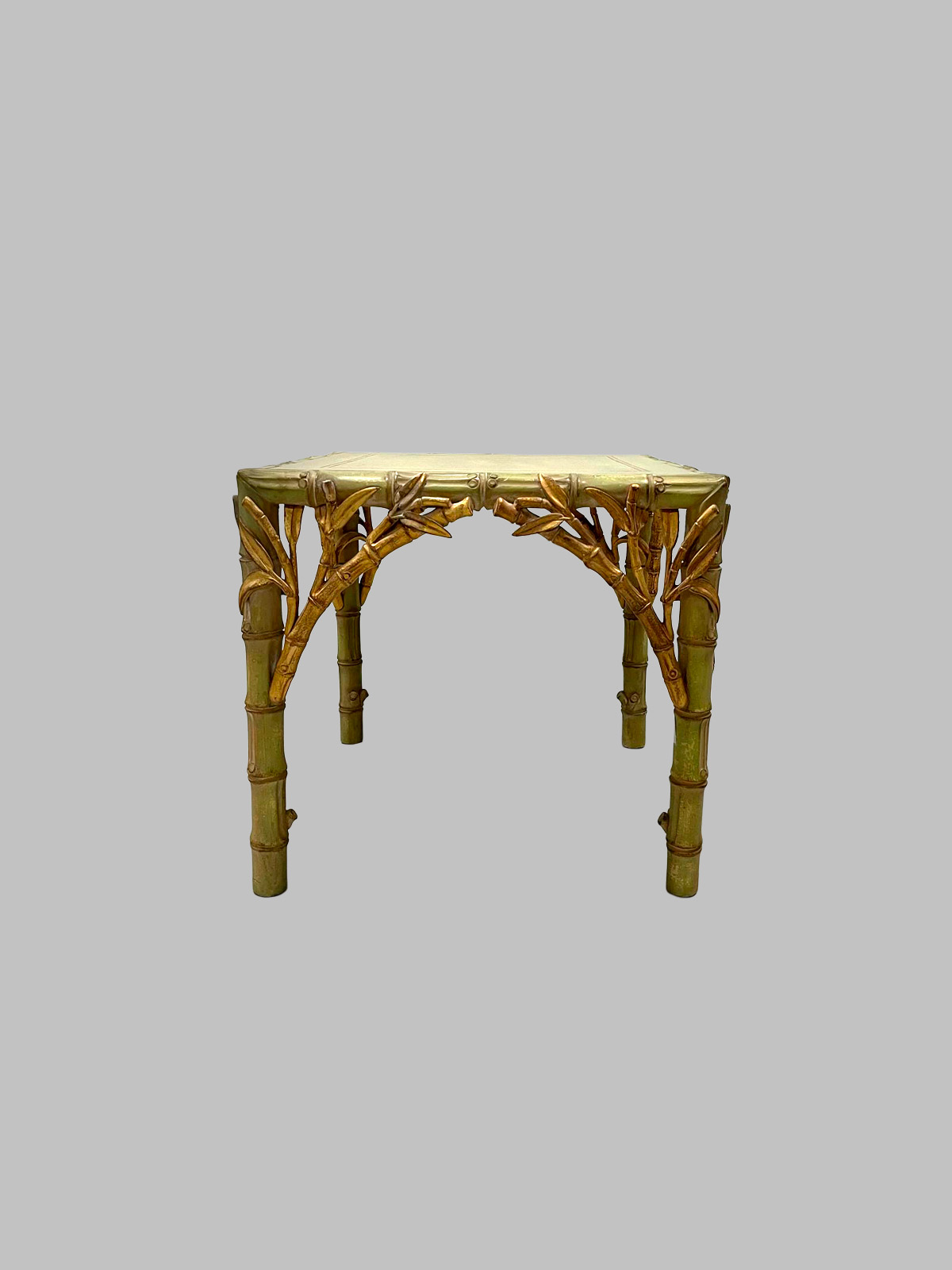 Mesa Auxiliar Cuadrada Cellini de Bambú — изображение 3