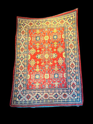 Grandeza Kazak: Alfombra Tribal