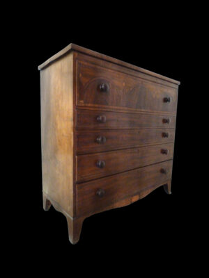 Cómoda-Escritorio Georgiana de Caoba