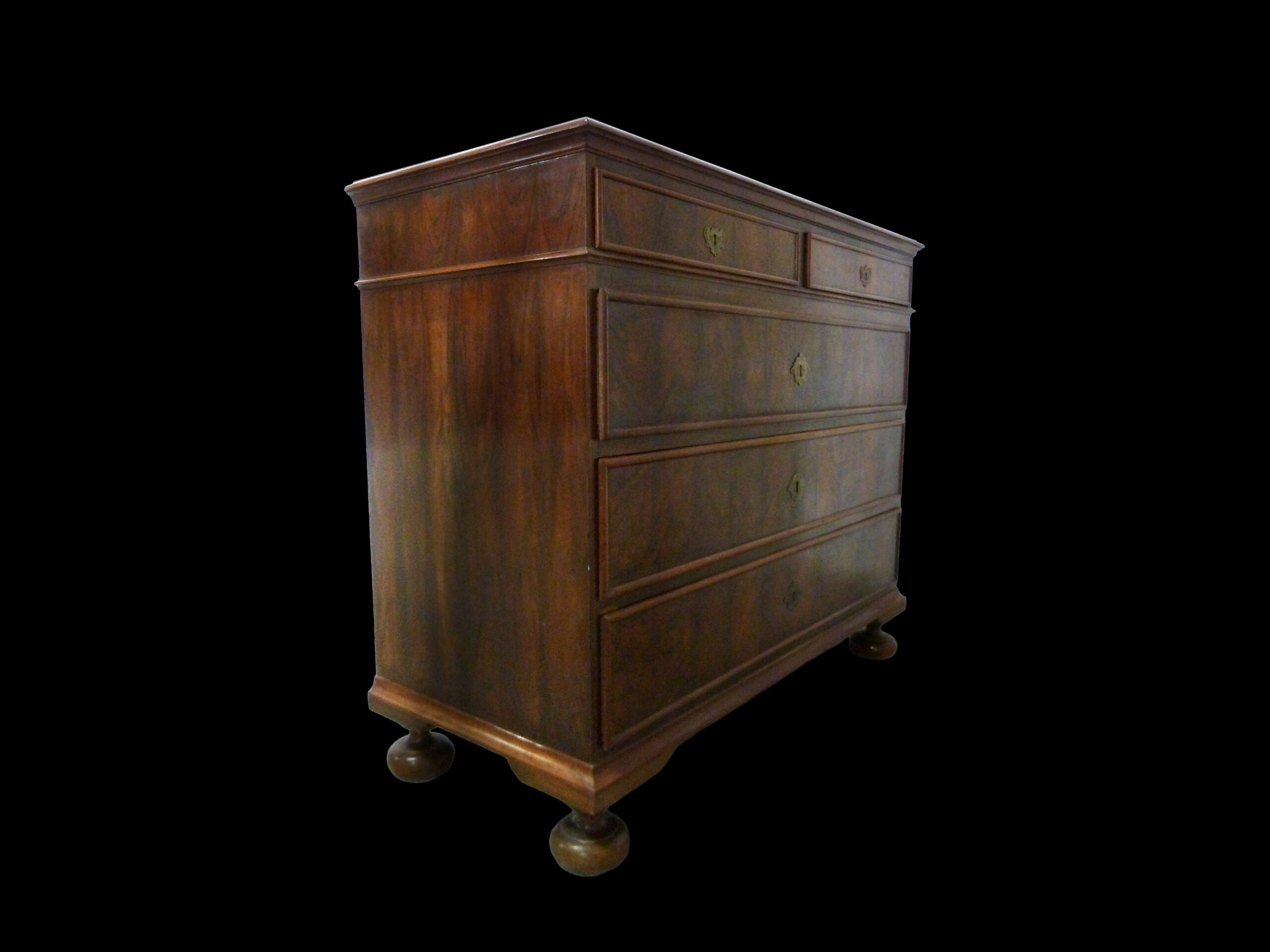 Cómoda Luis XIII de Sacristía en Nogal – Siglo XVII - Imagen 2