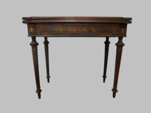 Mesa de Juego de Palisandro – Estilo Napoleón III, Siglo XIX