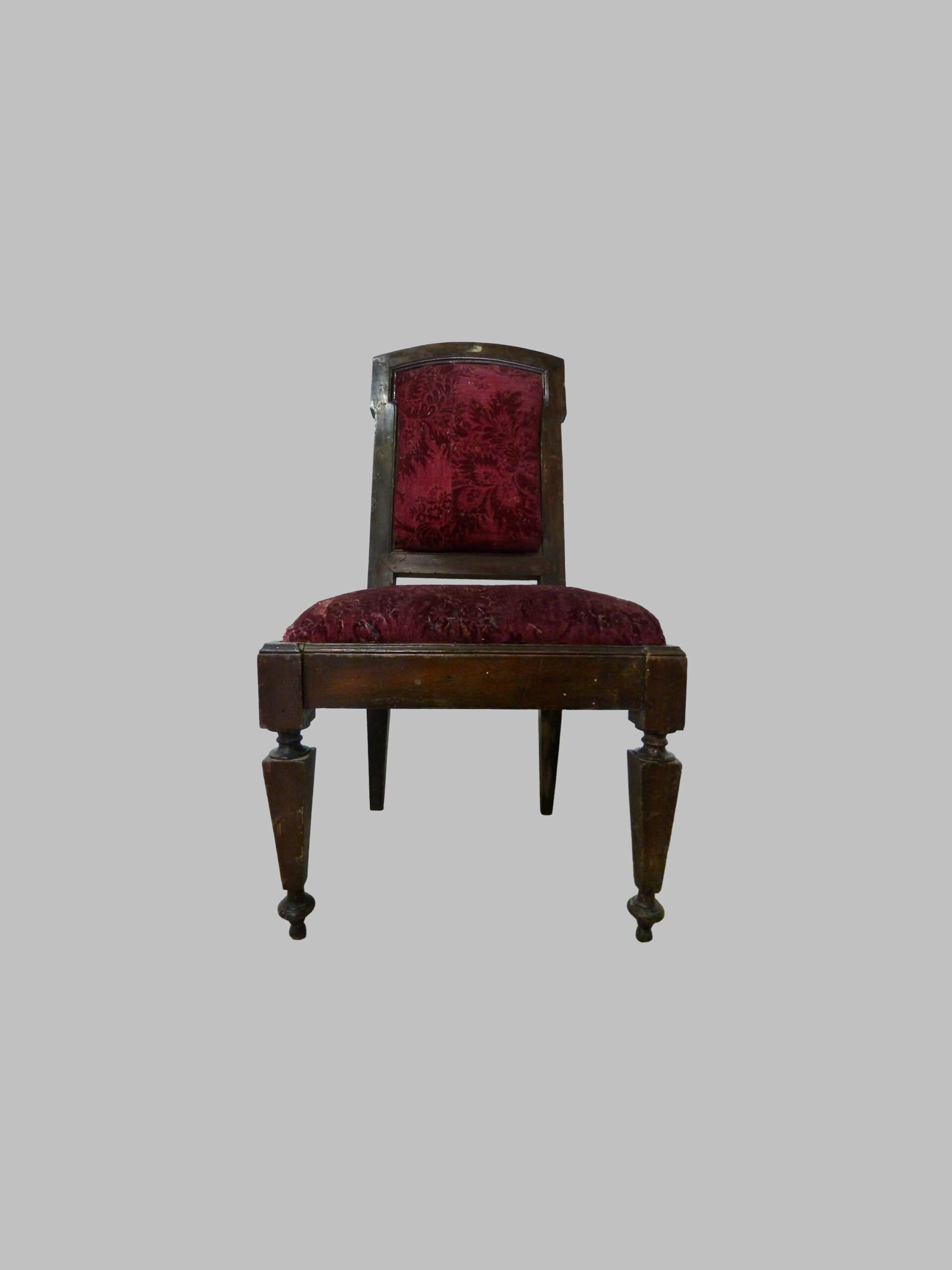 Pareja de Sillas Carlos IV de Nogal – c. 1790 - Imagen 3