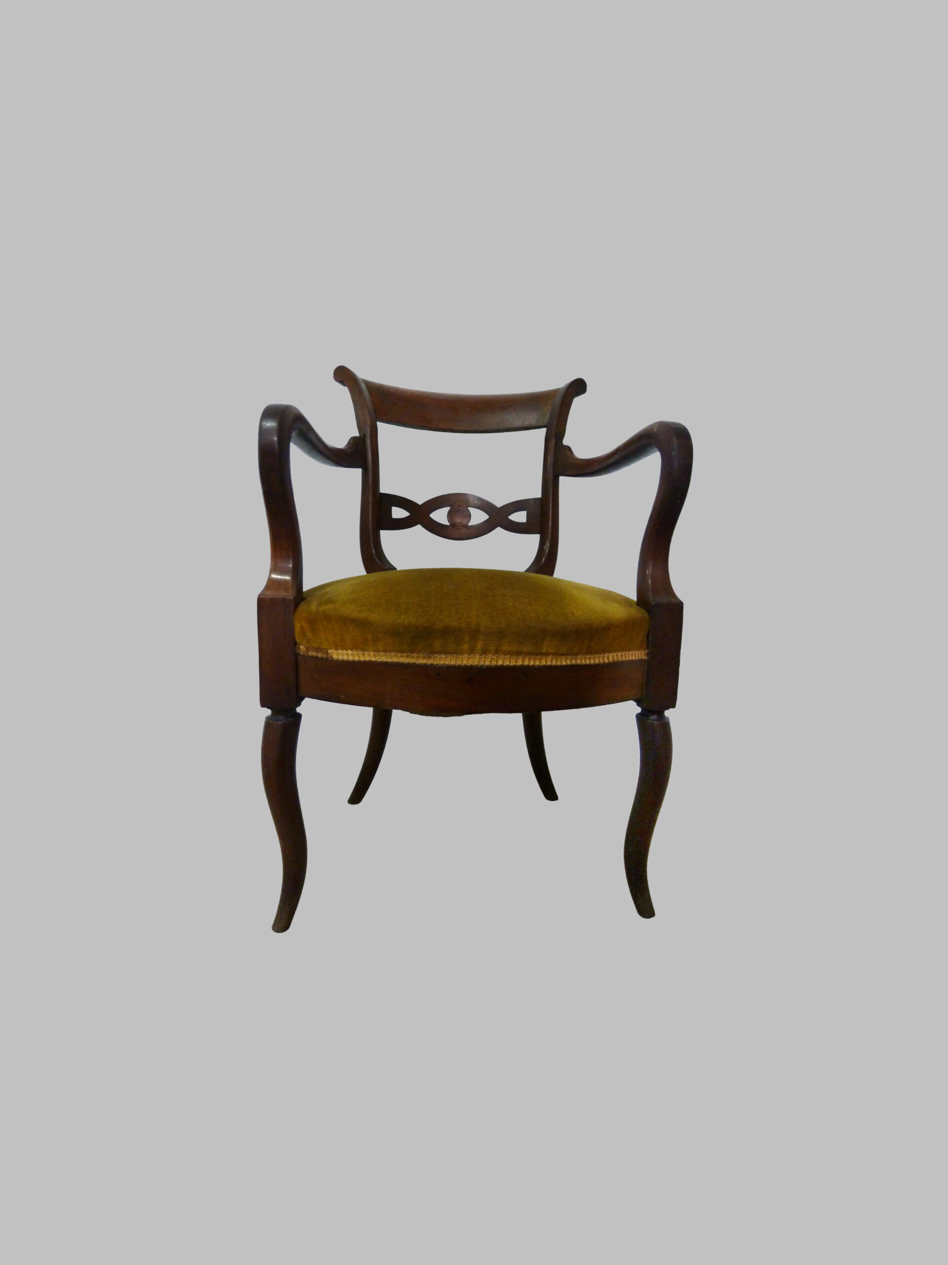 Sillón Imperio de Caoba – c. 1800 — изображение 2