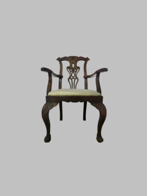 Sillón Chippendale de Caoba – Siglo XVIII
