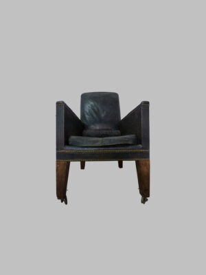 Sillón Luis XVI de Caoba – Siglo XVIII