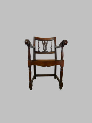 Sillón Carlos IV de Cerezo – Siglo XVIII