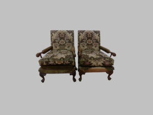 Pareja de Sillones de Nogal – Siglo XIX