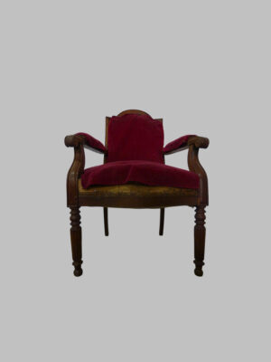 Sillón Victoriano de Caoba – Siglo XIX