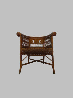 Sillón Enrico Frey de Mimbre – Años 1950