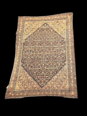 Alfombra Senneh de Gala – Maestría del Kurdistán Persa