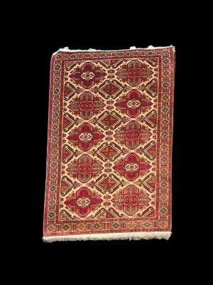 Alfombra Micra (Mishkar) – Geometría Caucásica de Influencia Rusa