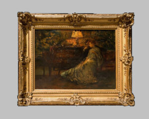 Óleo sobre Tela de Albert Roelofs (1877 - 1920)