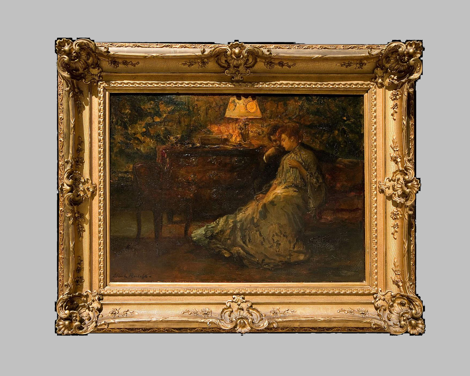 Oil on Canvas by Albert Roelofs (1877 - 1920)