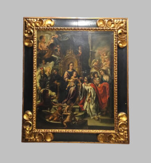 Óleo sobre lienzo de Juan Valdés (o Escuela) – Circa 1685
